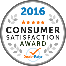 2016 consumer dealer award